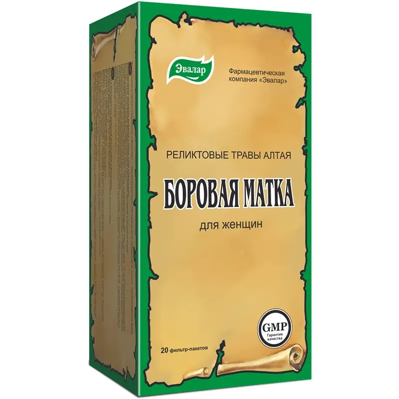 Боровая Матка Чай – натуральный фиточай для женского здоровья, 20 пакетов