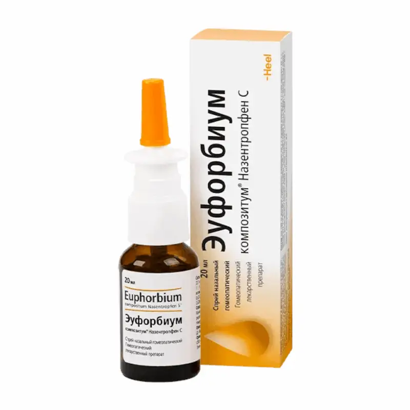 Эуфорбиум Композитум Назальный спрей 20 мл – гомеопатический препарат