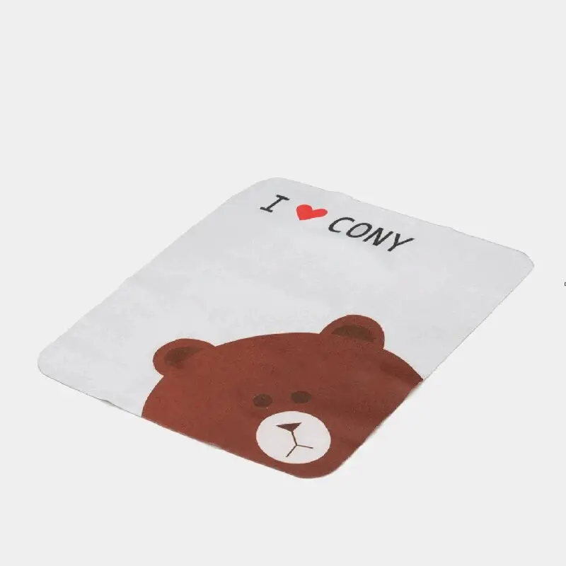 Салфетка для очков из микрофибры с животными 15×18 см