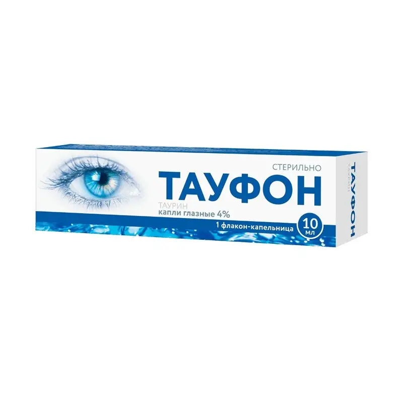 Тауфон капли глазные 4% 10 мл – защита и восстановление зрения