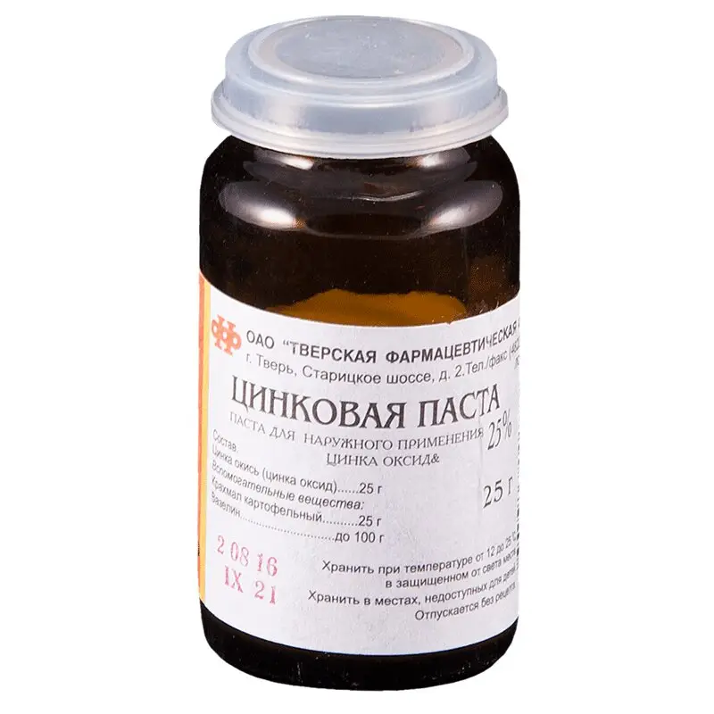 Цинковая паста 25 г — защита и восстановление кожи