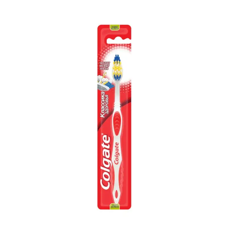 Зубная щетка Colgate Плюс средняя – качественная гигиена полости рта