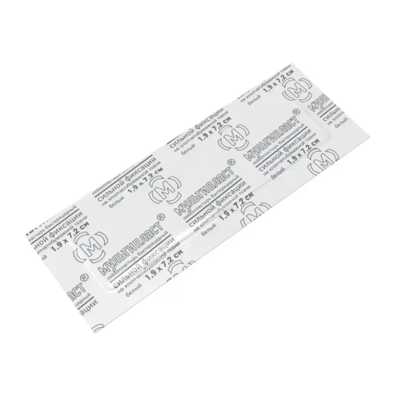 Пластырь бактерицидный 1,9 х 7,2 см — надежная защита ран