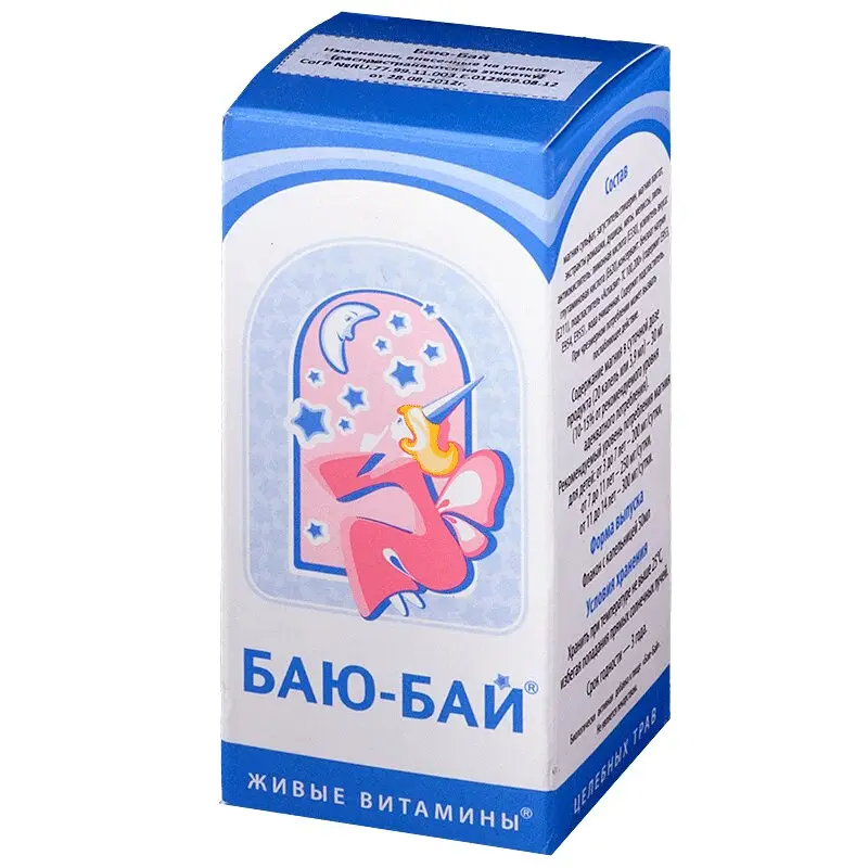 Баю-Бай Спокойный Сон 50 мл — Натуральные капли для сна