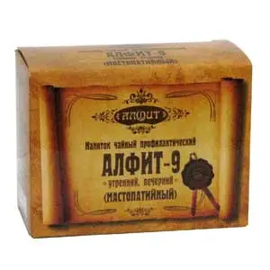 Алфит-9 Сбор Мастопатийный Утро+Вечер — поддержка при мастопатии