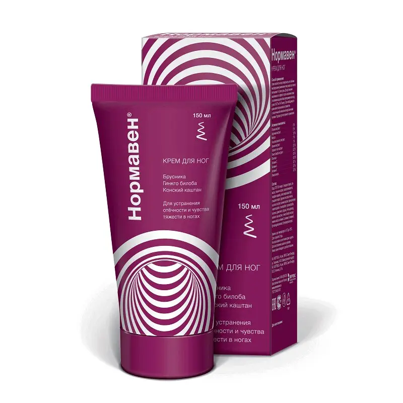 Нормавен Крем для ног 150 мл — легкость и здоровье ваших ног