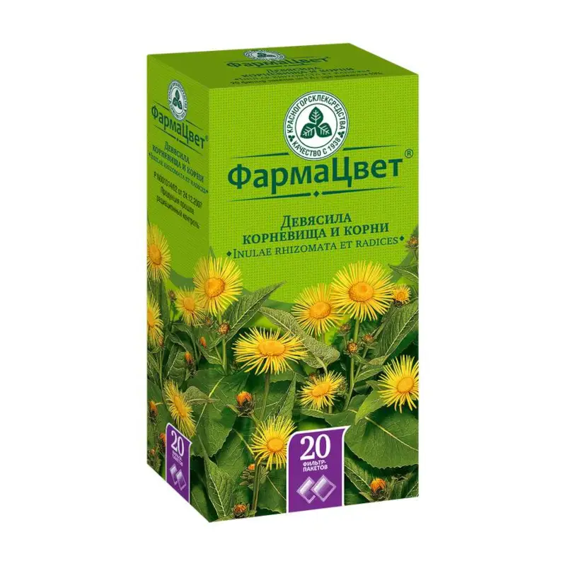 Девясила корневища и корни — отхаркивающее средство