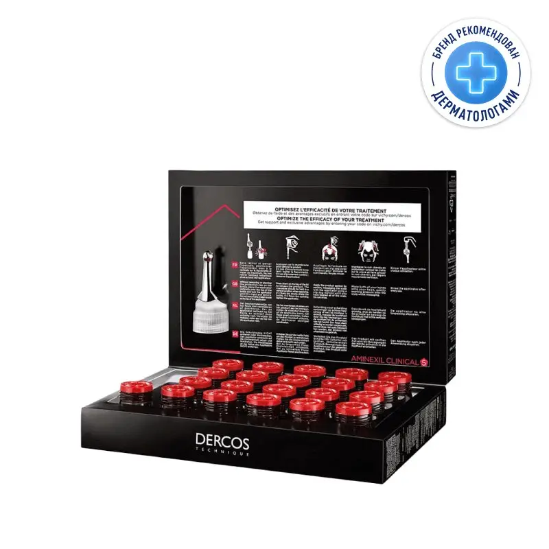 Vichy Dercos Aminexil Pro для мужчин — средство от выпадения волос