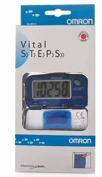 Омрон Шагомер HJ-005 — компактный шагомер для точного учета шагов