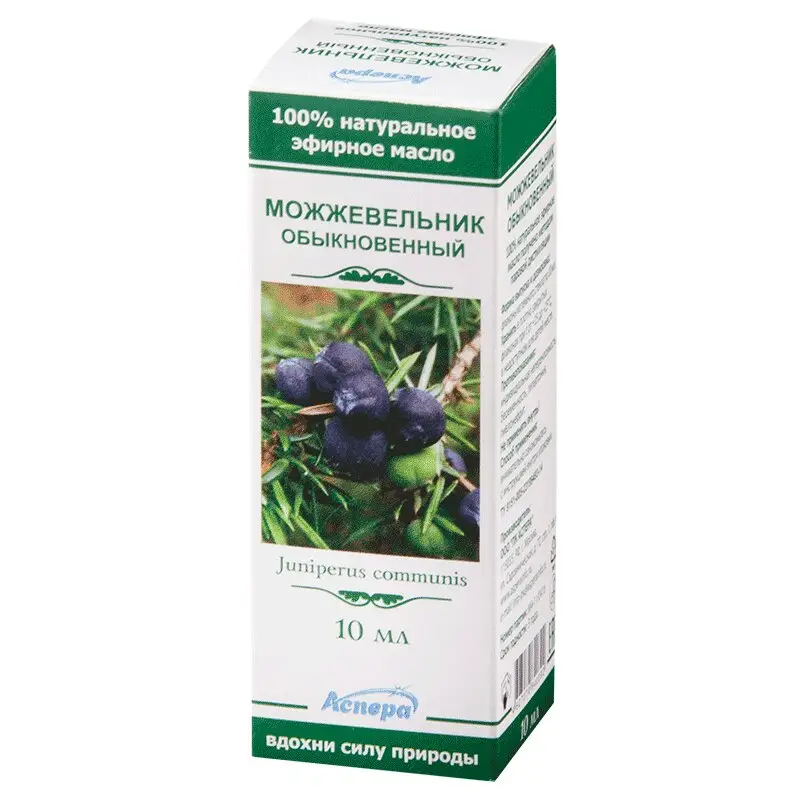 Эфирное масло можжевельника Аспера 10 мл — свежесть и забота