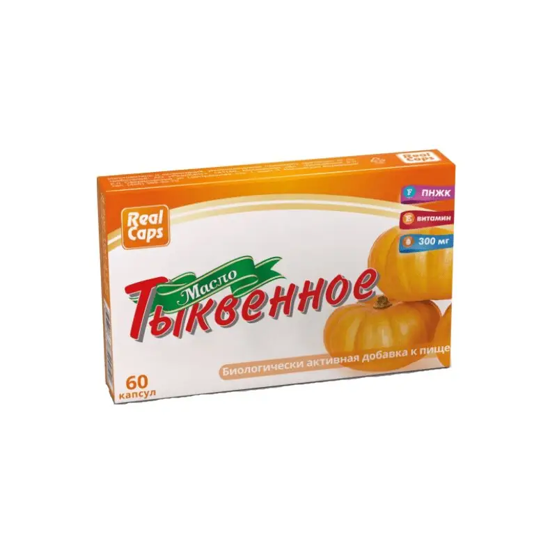 Тыквенное масло капсулы №60 — поддержка здоровья и иммунитета