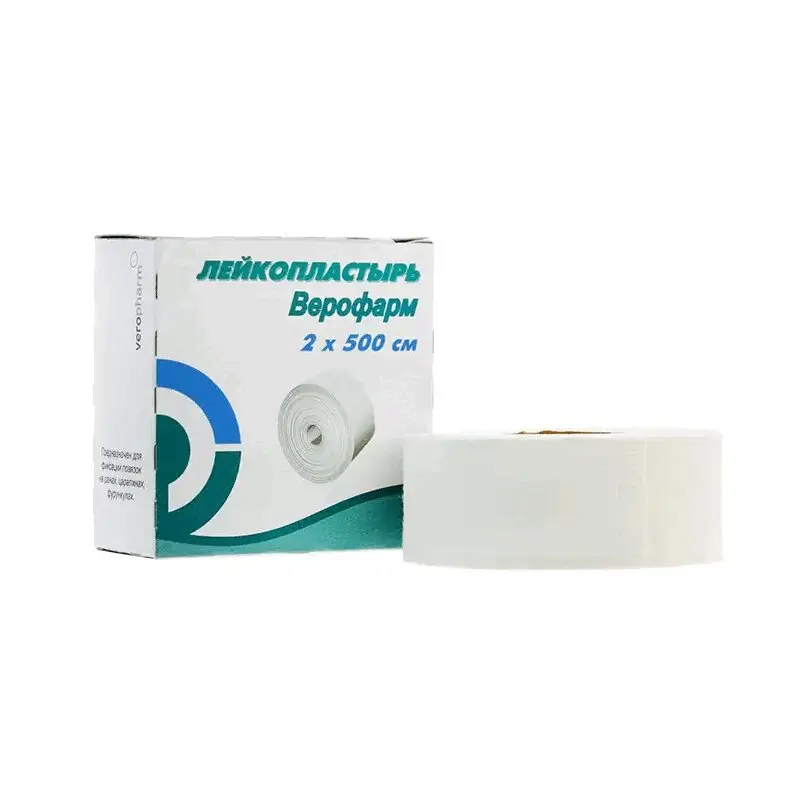 Лейкопластырь медицинский 2см х 500см на катушке в упаковке