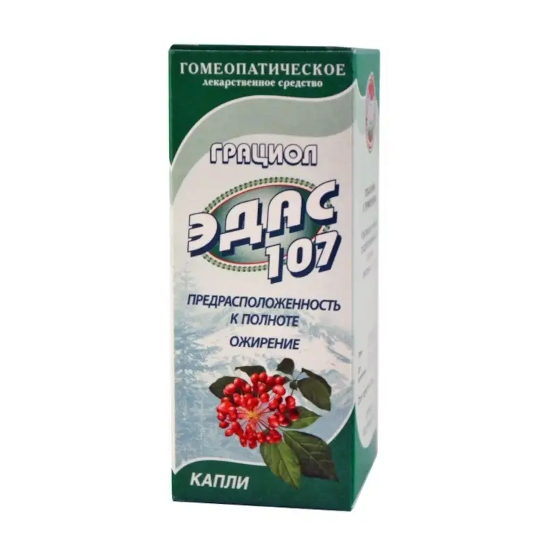 Эдас-107 Капли Фл-Капел 25 мл — поддержка иммунитета