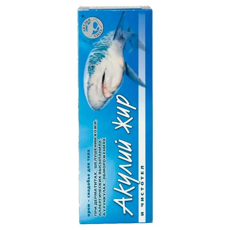 Акулий Жир крем для тела с глюкозамином и хондроитином 75 мл