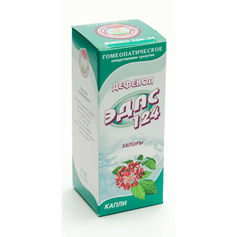 Эдас-124 капли 25 мл — натуральное средство для иммунитета