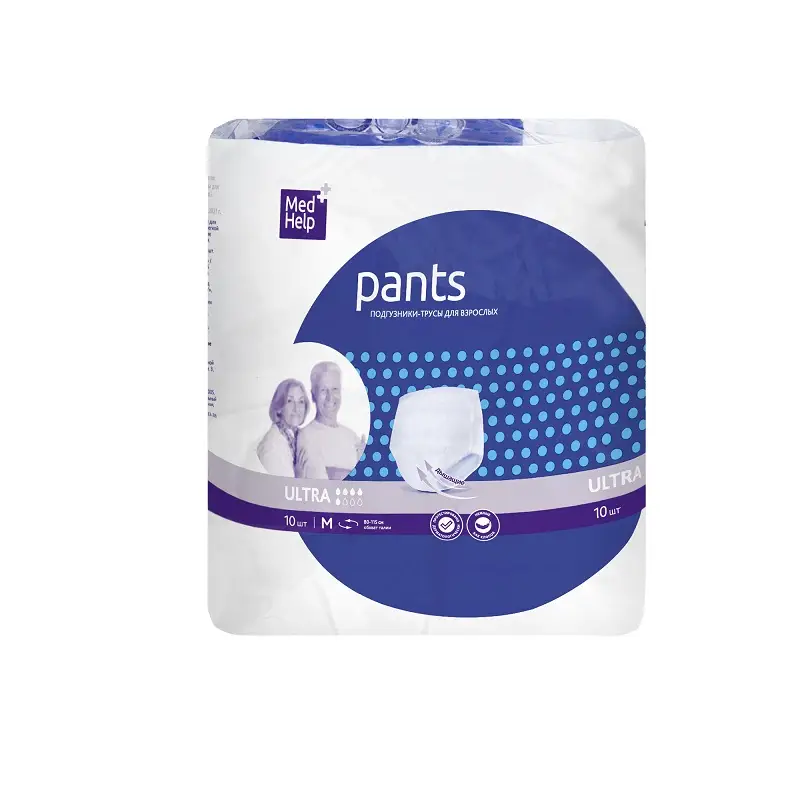 Медхелп Подгузники-Трусы Для Взрослых M №10 – комфорт и защита