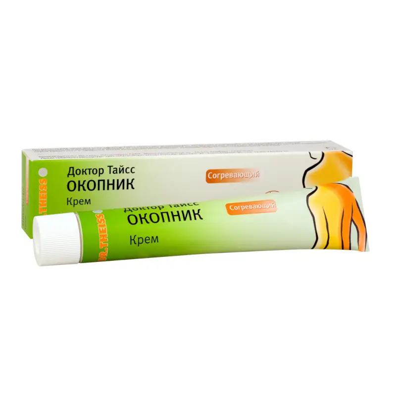 Окопник крем Др. Тайсс согревающий 50 г – эффективный уход за суставами