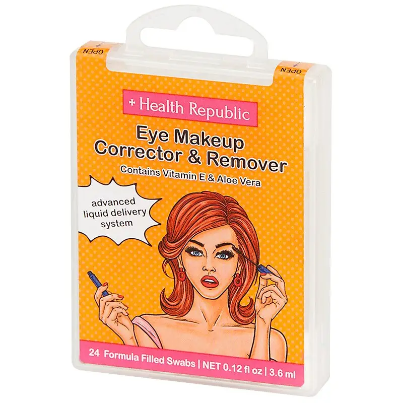 Ватные палочки с витамином Е и алоэ вера Хэлс Репаблик, 24 шт