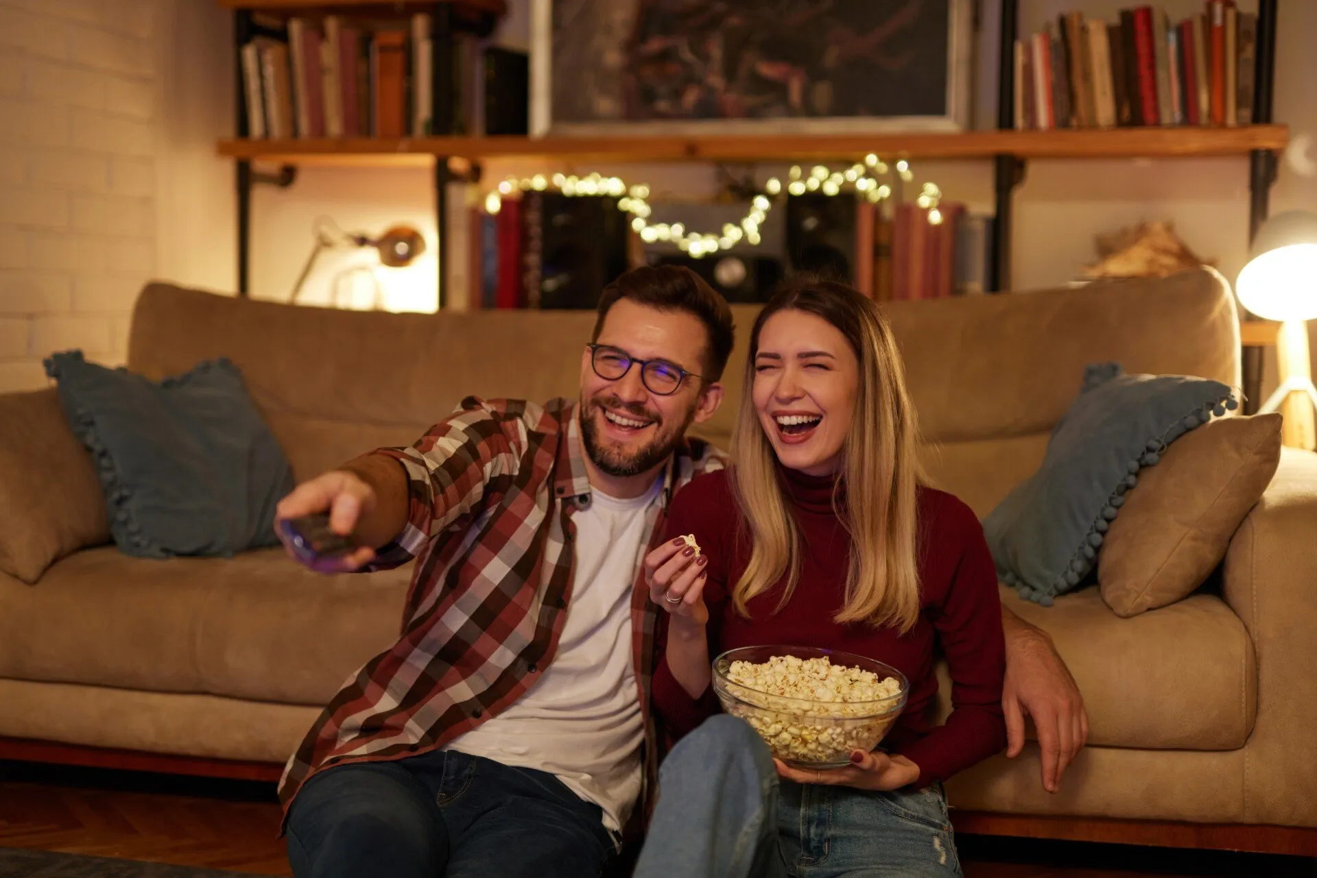 hanging out couple