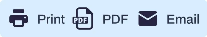 Print Friendly, PDF & Email