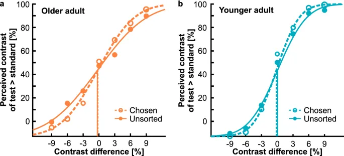Фигура 4: Пример психофизических функций